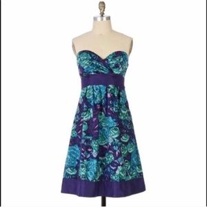 Anthro Moulinetter Soeurs Alloy Dress